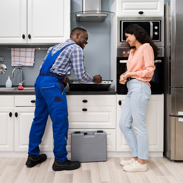 can you provide an estimate for cooktop repair before beginning any work in Genola MN